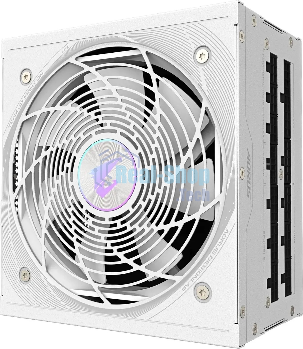 Блок питания Gigabyte ATX 850W GP-AE850PM PG5 ICE Gen.5 80 PLUS platinum (20+4pin) APFC 120мм fan 16xSATA Cab Manag RTL