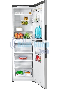 Холодильник Atlant ХМ 4623-181 серебристый двухкамерный 182/159л морозилка снизу