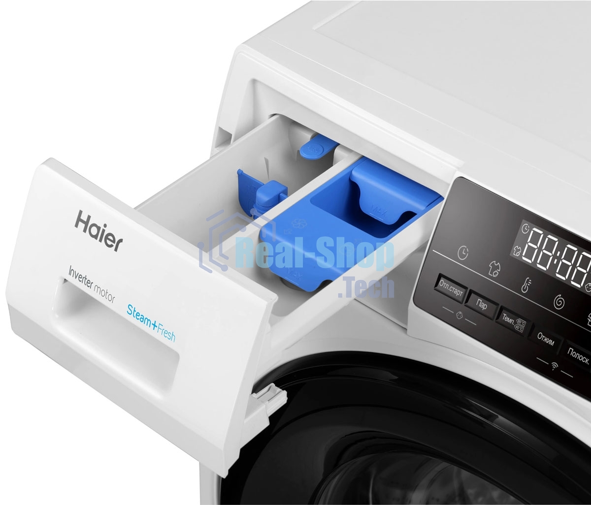 Стиральная машина Haier HW60-BP12929AE белый, загрузка фронтальная 6 кг, 1200 об/мин, класс: А+++