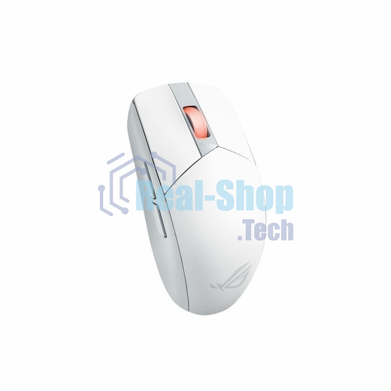 Мышь беспроводная ASUS ROG STRIX IMPACT III WIRELESS, 57g, 2.4GHz RF, Bluetooth, 36K DPI Sensor, 5 Prograммable Button, White