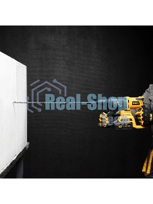 Бур по бетону Denzel двойная спираль, Cobalt W-tip, 10x600 мм, SDS PLUS