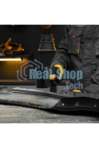 Киянка резиновая Denzel 450 г, черная, фибергласовая рукоятка c TPR покрытием