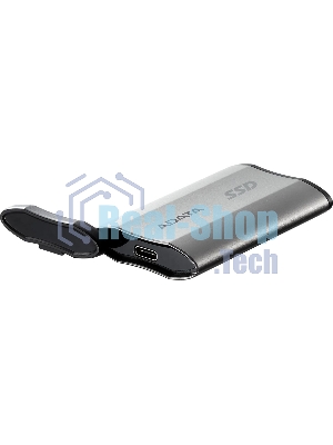 Внешний SSD ADATA SD810, 2TB, USB 3.2 Gen 2x2 Type-C, R/W 2000/2000, серебристый