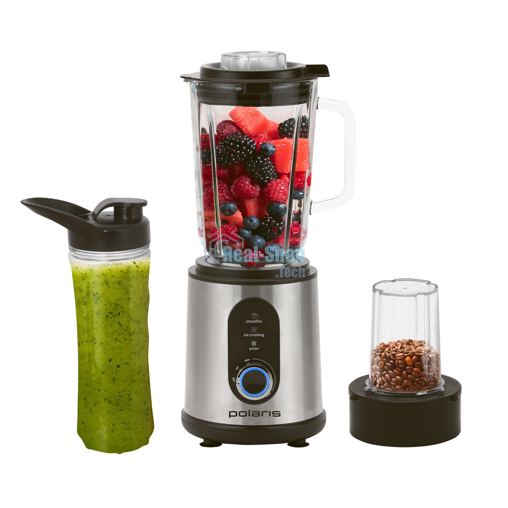 Блендер настольный POLARIS PTB 1834G
