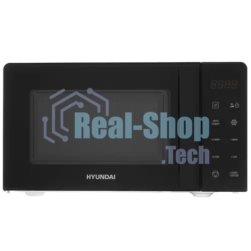Микроволновая печь Hyundai HYM-D3030 черный, 20 л, 700 Вт, переключатели - сенсор