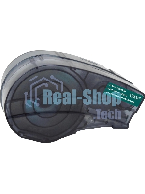 Картридж ленточный Cactus CS-M21-750595GN белый шрифт, зеленый фон (19.1 мм, 6.4 м) для Brady BMP21-PLUS, BMP21-LAB