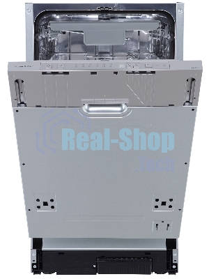 Встраиваемая посудомоечная машина Zigmund & Shtain DW 306.4, серый, 44.8 см, 10 компл., 49 дБ, класс A+++