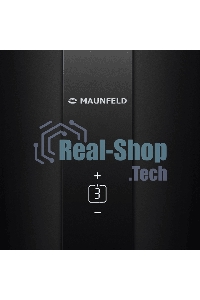 Вытяжка пристенная Maunfeld Lee Wall 35 черная, 35 см, 1050 куб. м/ч, 54 дБ (сенсор)