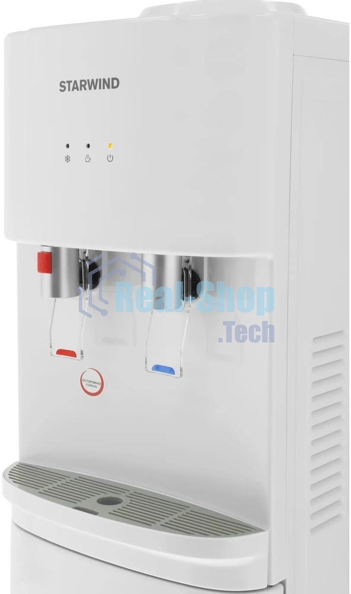 Кулер Starwind SW-1113EW напольный электронный белый