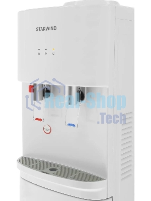 Кулер для воды Starwind SW-1113EW, верхняя загрузка, нагрев 95 °С, охлаждение 10 °С, белый