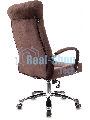 Кресло Бюрократ T-9928SL Fabric Italia 6 коричневый, ткань