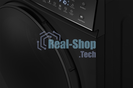 Стиральная машина Weissgauff WM 4106 D Black Edition черный, загрузка фронтальная 6 кг, 1000 об/мин, класс: А