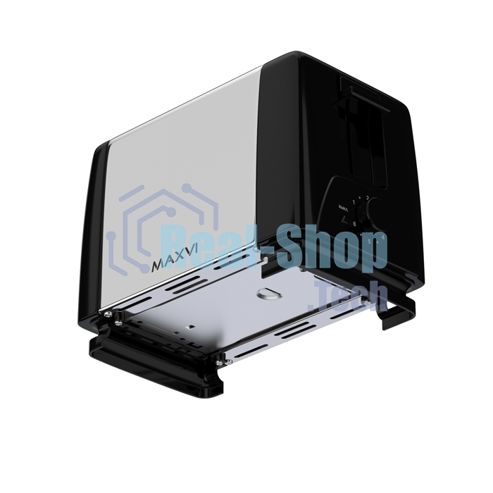 Тостер Maxvi KT822S silver-black