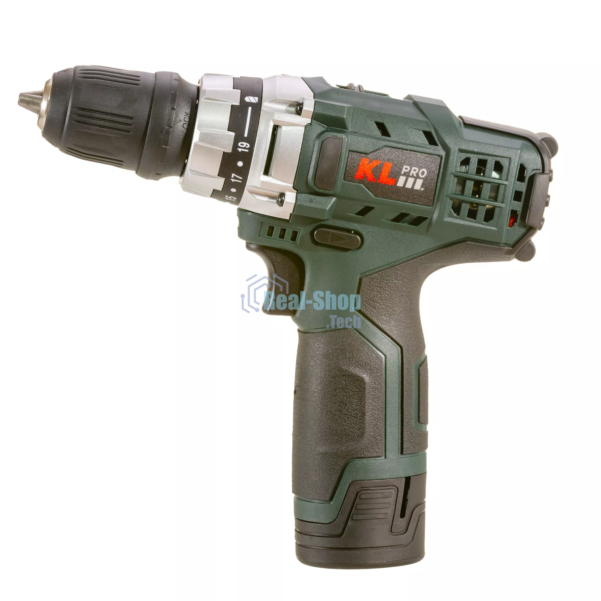 Профессиональный шуруповерт аккумуляторный Klpro KLNM1020 (12 В/2,0 А·ч, 0-1300 об/мин, 12 бит)