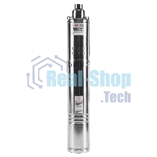 Насос скважинный винтовой 1000Вт, производительность 50л/мин, СТАВР 4-НСВ-105/1000, высота подъема 105м, давление 10.5 бар, глубина погружения 70м, максимальный размер частиц 2мм, внешний диаметр (с кожухом) 99мм, диаметр выходного патрубка G 1', длина ка