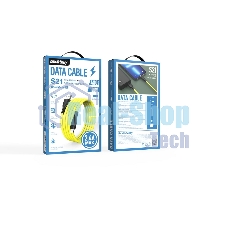Кабель Smartbuy (iK-512-S21by) S21 Lightning желтый, 2.4 А, сил., 1 м