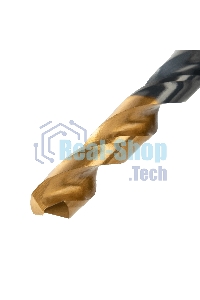 Набор сверл по металлу Denzel 2-3-4-5-6-8 мм, HSS-Tin, Golden Tip, 6 шт