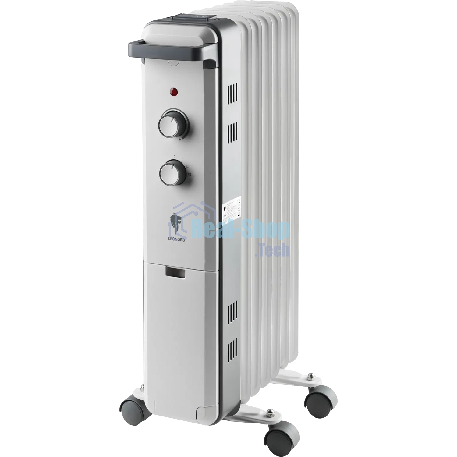 Радиатор масляный LEONORD LE-2007 7 секц. 1.5кВт (110274)