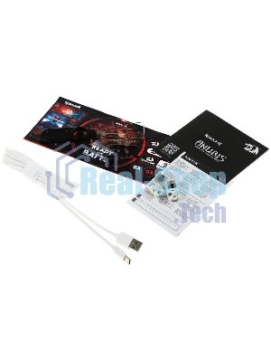 Клавиатура беспроводная Redragon Anubis беспроводная, USB, Bluetooth/Радиоканал, белый