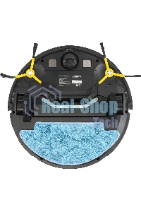 Робот-пылесос Starwind SRV4570 серебристый/белый, 15 Вт, 2000 мА·ч Li-Ion, уборка влажная/сухая, пылесборник контейнер 0.3 л