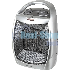 Тепловентилятор Centek CT-6020 серый, 750/1500 Вт, 15 м2, термостат