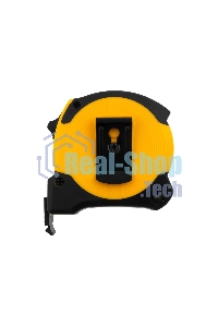 Рулетка Denzel 5м х 25мм, двухкомп. корпус, магнитный обрезиненный зацеп