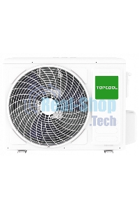 Кондиционер сплит-система TOPCOOL TR-12SBST1 12000 BTU, 32 м², 28 дБ, охлаждение, обогрев, осушение, белый