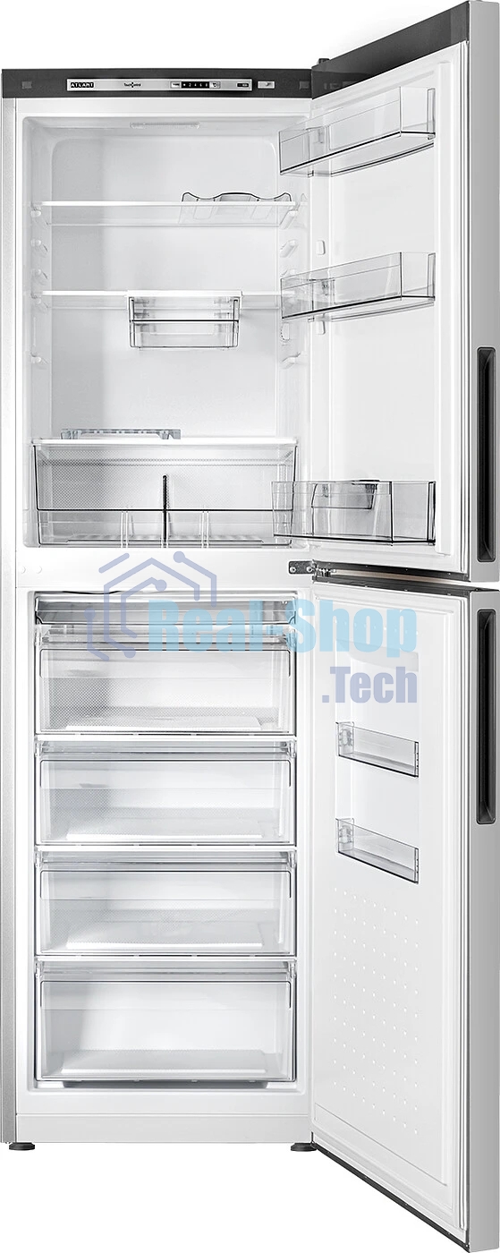 Холодильник Atlant ХМ 4623-181 серебристый двухкамерный 182/159л морозилка снизу