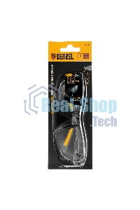 Очки защитные Denzel открытые, поликарбонатные, прозрачная линза