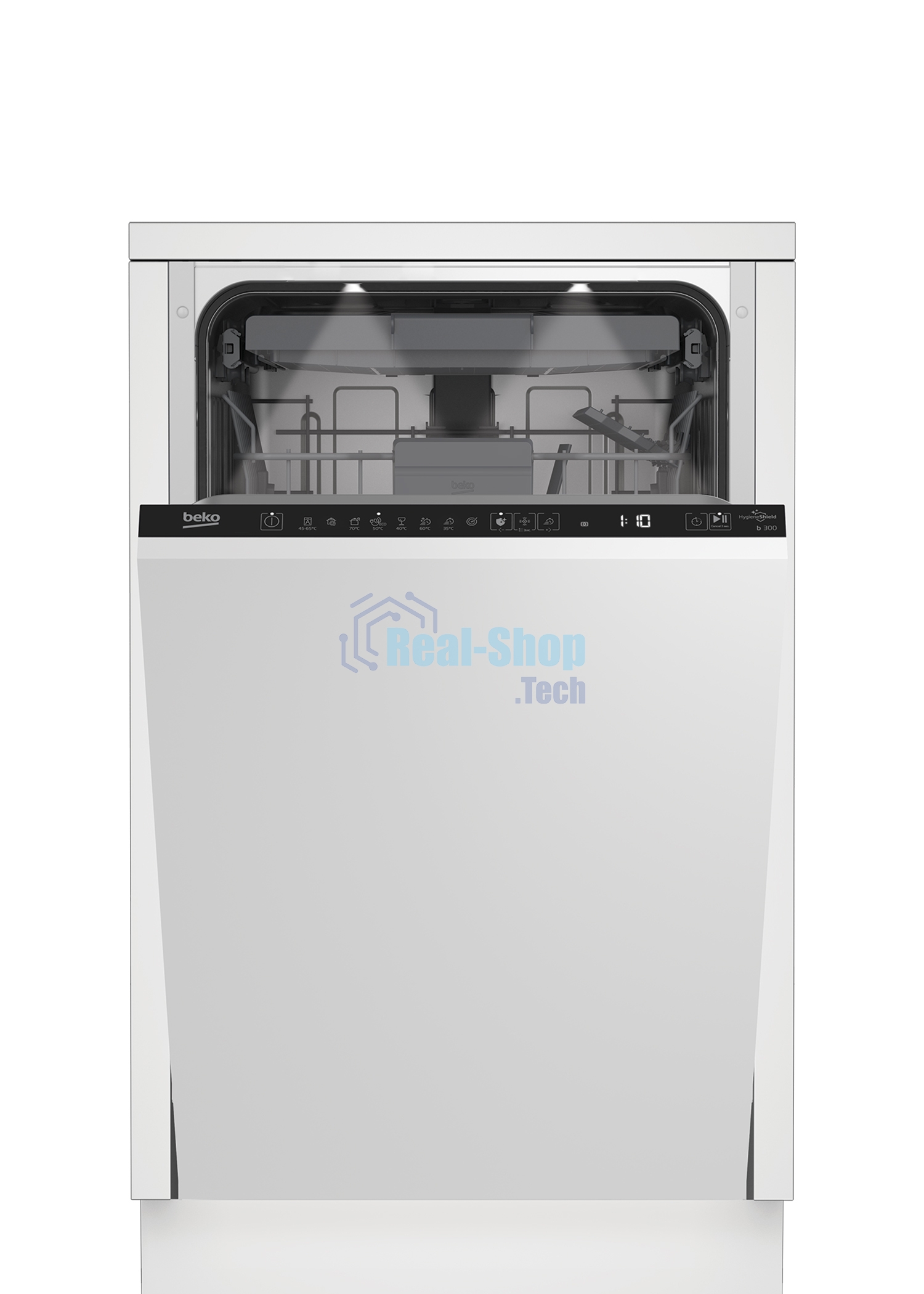 Встраиваемая посудомоечная машина Beko BDIS38120Q, белый, 44.8 см, 11 компл., 46 дБ, класс A