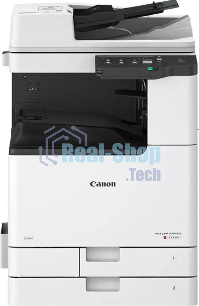 МФУ лазерное Canon imageRUNNER C3326i (5965C005), A3, цветное, печ. 26 стр/мин. (А4) 15 стр/мин. (А3), скан. до 70 стр/мин., 1200х1200 dpi (печать) 600х600 dpi (скан.), USB, RJ-45, Wi-Fi, Air Print, Mopria (без стартовых картриджей)