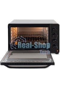 Мини-печь Hyundai MIO-HY081 38л. 2000Вт серебристый/черный