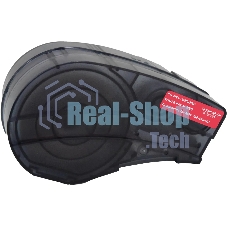 Картридж ленточный Cactus CS-M21-750595RD белый шрифт, красный фон (19.1 мм, 6.4 м) для Brady BMP21-PLUS, BMP21-LAB