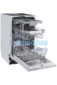 Встраиваемая посудомоечная машина Zigmund & Shtain DW 306.4, серый, 44.8 см, 10 компл., 49 дБ, класс A+++