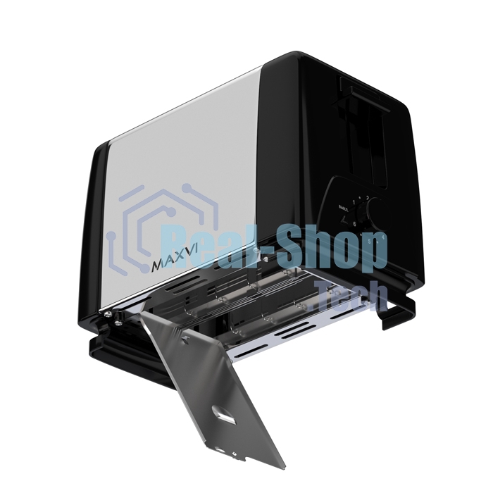 Тостер Maxvi KT822S silver-black
