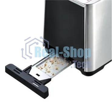 Тостер Tefal TT420D30 серебристый, 900 Вт, 2 слота