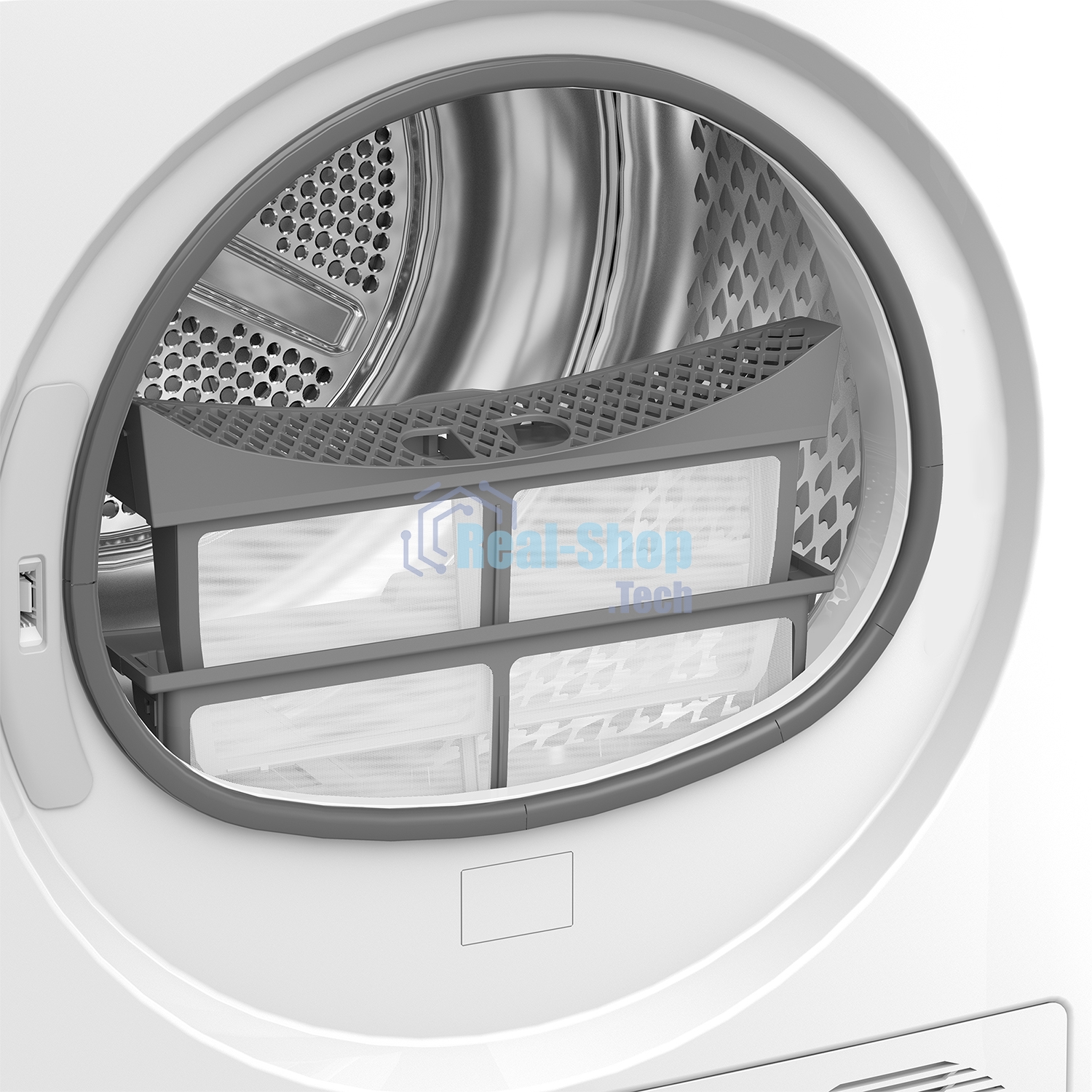Сушильная машина Beko B5T69233 белый, 9 кг, сушка - тепловой насос, программ - 15, 59.8 x 84.6 x 60.5 см