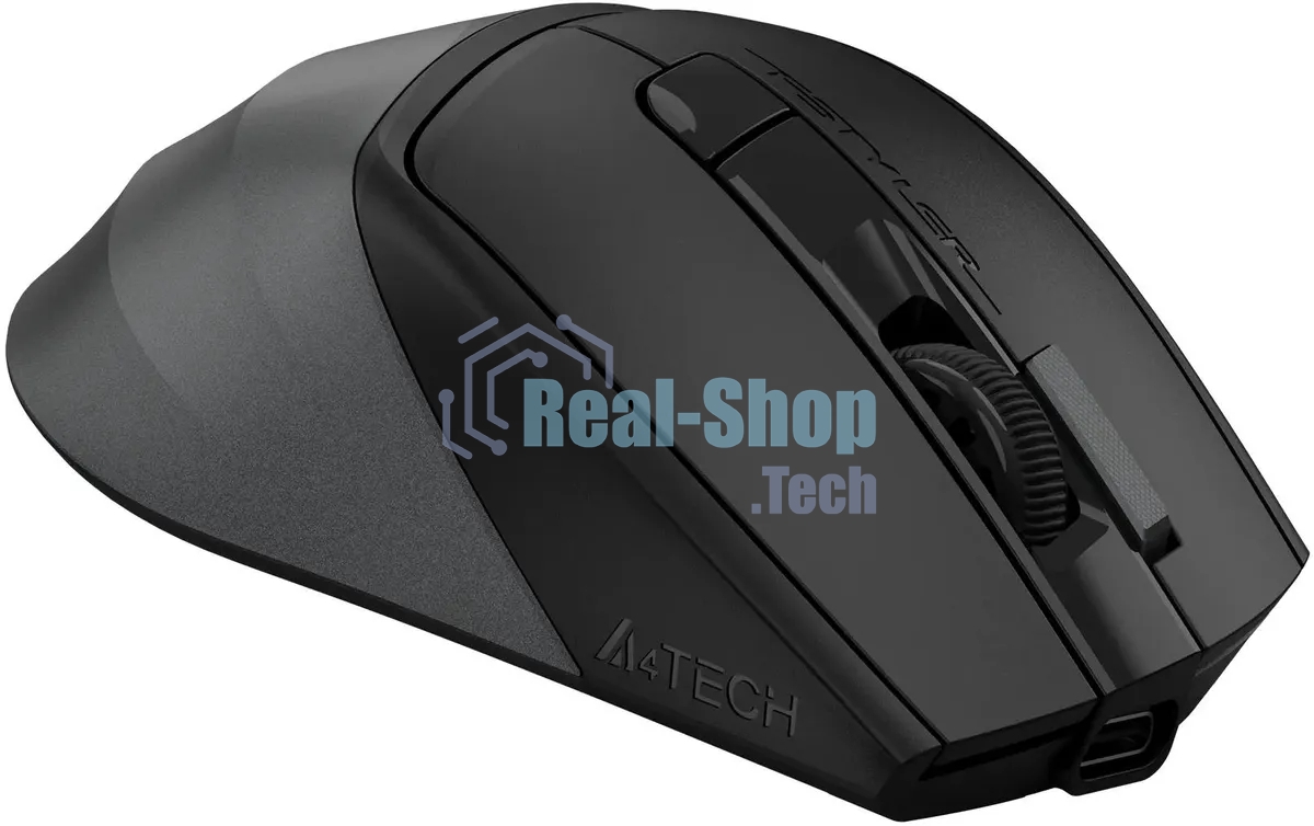 Мышь беспроводная A4Tech Fstyler FB45CS Air2 серый, 2000 dpi, радиоканал, Bluetooth, USB, кнопки - 7
