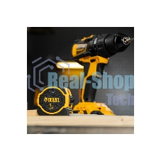 Рулетка Denzel 5м х 25мм, двухкомп. корпус, магнитный обрезиненный зацеп