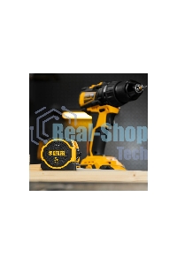 Рулетка Denzel 5м х 25мм, двухкомп. корпус, магнитный обрезиненный зацеп