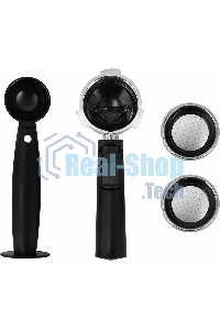 Кофеварка рожковая Vitek Metropolis VT-8489 черный/нержавеющая сталь, 1,5 л, 1250Вт, 15 бар