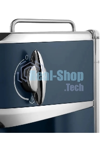 Кофеварка рожковая Kitfort КТ-7429 синий/нержавеющая сталь, исп. кофе - молотый, 1,5 л, 1360 Вт, 20 бар