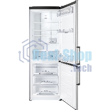 Холодильник Atlant ХМ-4524-040-ND нержавеющая сталь двухкамерный 271/100л морозилка снизу, No Frost