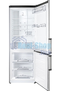 Холодильник Atlant ХМ-4524-040-ND нержавеющая сталь двухкамерный 271/100л морозилка снизу, No Frost