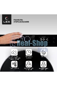 Стиральная машина Lex LWM12012WID (CHKO100014) белый, загрузка фронтальная 12 кг, 1200 об/мин., класс: А+++