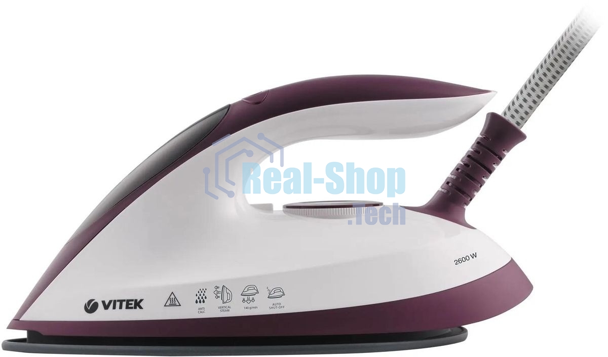 Парогенератор Vitek VT-2432 белый/бордовый