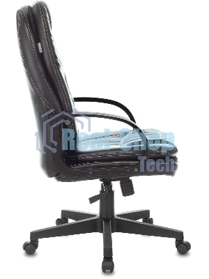 Кресло Бюрократ CH-868LT/#B черный, экокожа