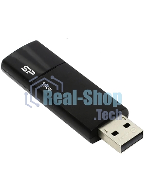 Флешка USB Silicon Power USB 16Gb Ultima U05 SP016Gb,UF2U05V1K USB 2.0, черный