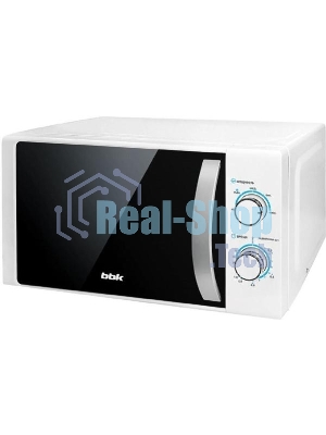Микроволновая печь BBK 20MWS-711M/WS белый/серебро, 20 литров, механическое управление, 700 Вт