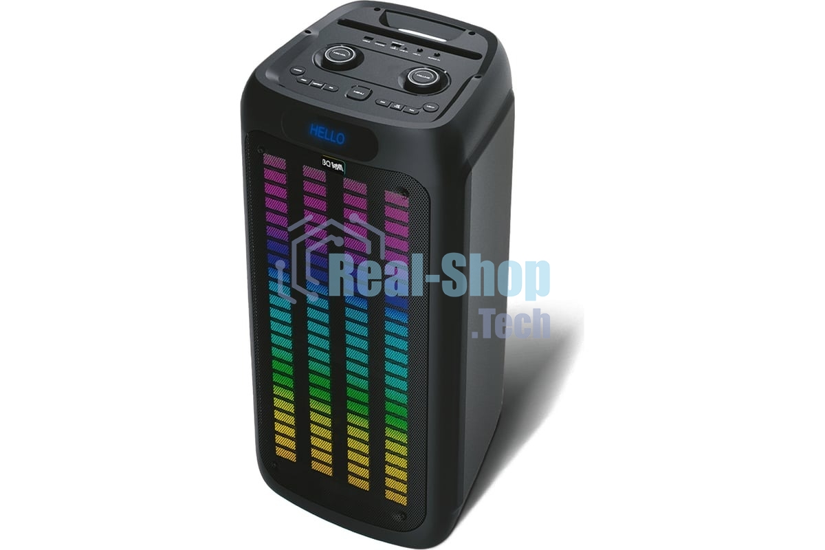 Портативная Bluetooth-колонка BQ PBS1010 черный 80 Вт